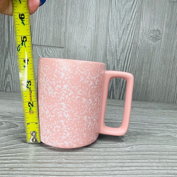 Starbucks Textured/Speckled Pink Coffee Mug/Cup 2019 Matte 12oz Valentine’s Day - Picture 7 of 11
